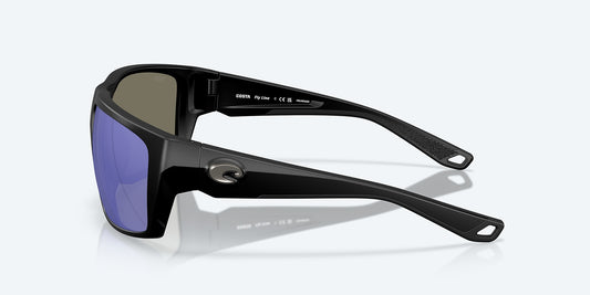 Fly Line Matte Black w/ Blue Mirror 580G