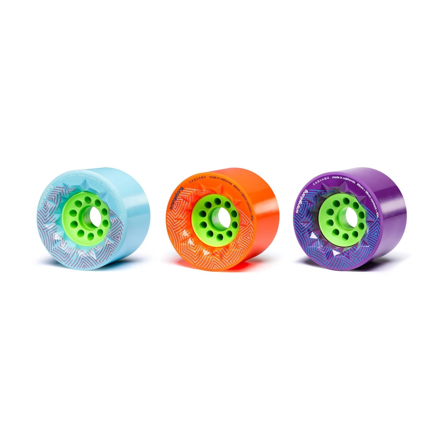Orangatang 85mm 77a Caguama Wheels - Blue