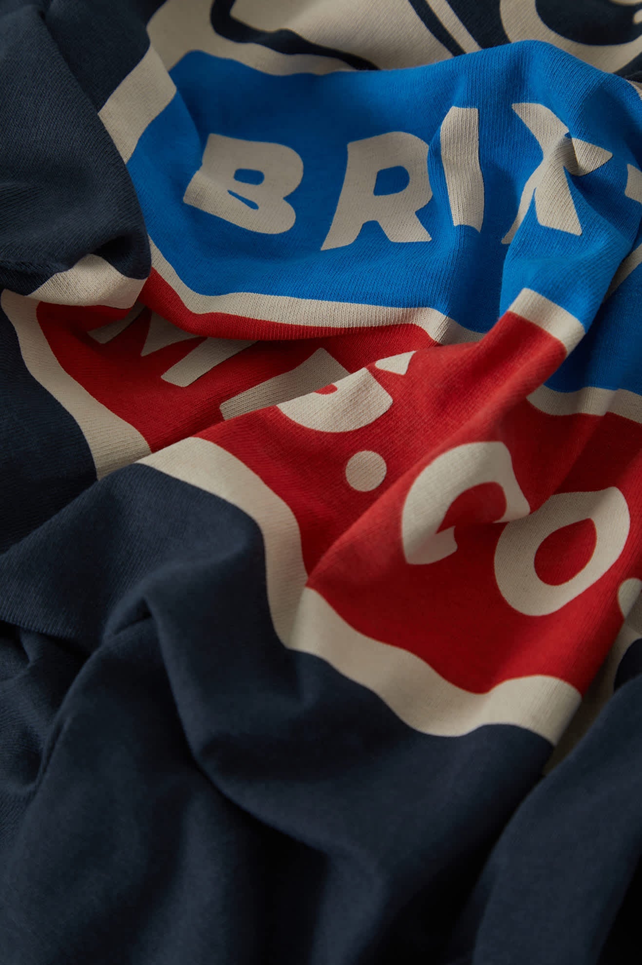 Brixton x Ford Service Dept. Pocket Tee - American Navy