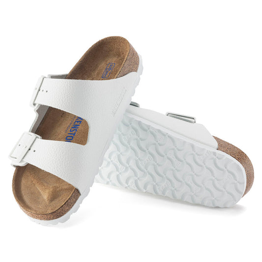 Arizona Soft Footbed - White Leather