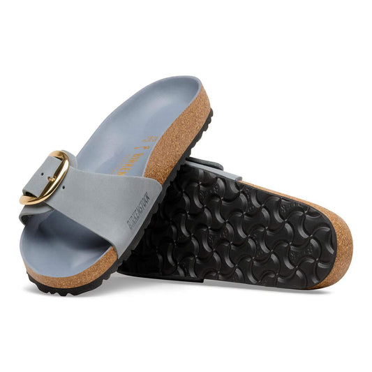 Madrid Big Buckle Oiled Leather - Basalt Gray