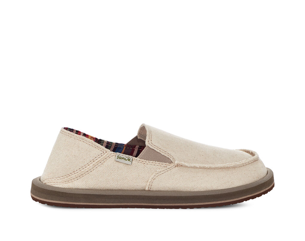 Sanuk Youth Kids Sidewalk Surfer - Natural