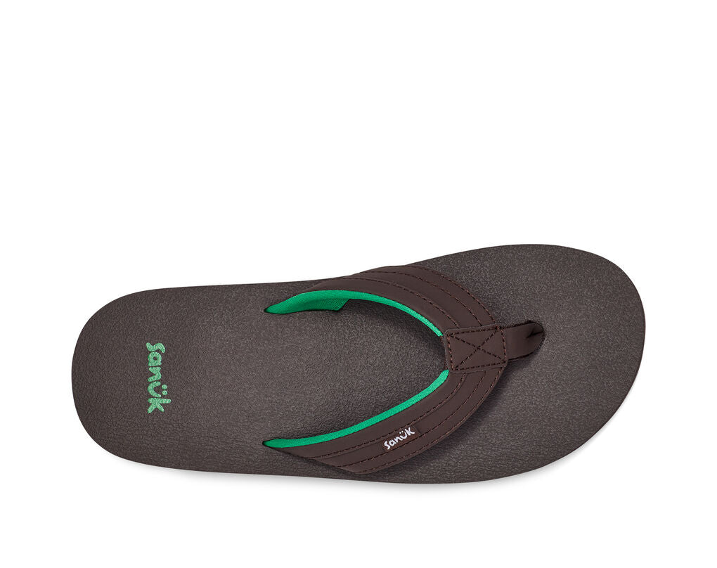 Sanuk Big Kids Y Ziggy ST - Brown