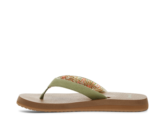 Sanuk Women's Yoga Paradise 2 - Sage Paradise Palms