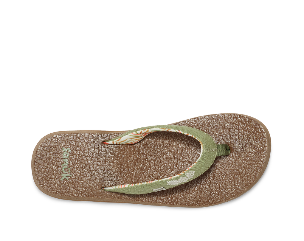 Sanuk Women's Yoga Paradise 2 - Sage Paradise Palms