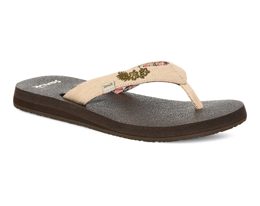 Sanuk Women's Yoga Paradise II (2025) - Natural Paradise Palms
