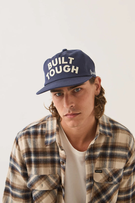 Brixton x Ford Built Tough Hat - American Navy