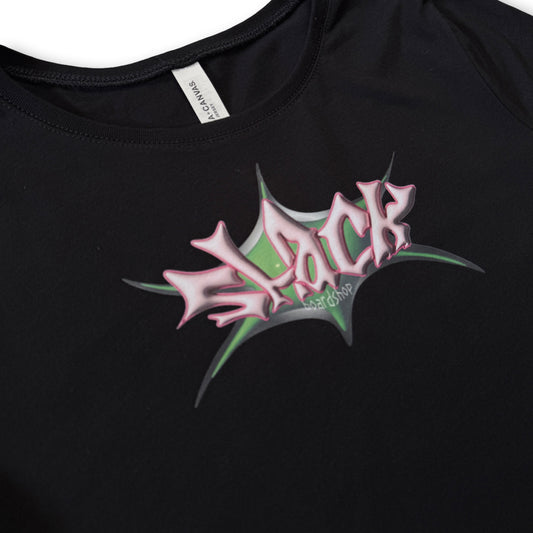 Shack Star Women's Baby Tee - Black