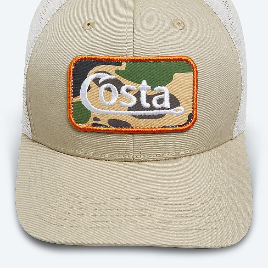 Costa The Hunt Trucker Hat - Khaki Sand