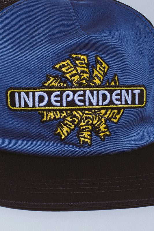 FA X Independent Spiral Logo Trucker - Navy