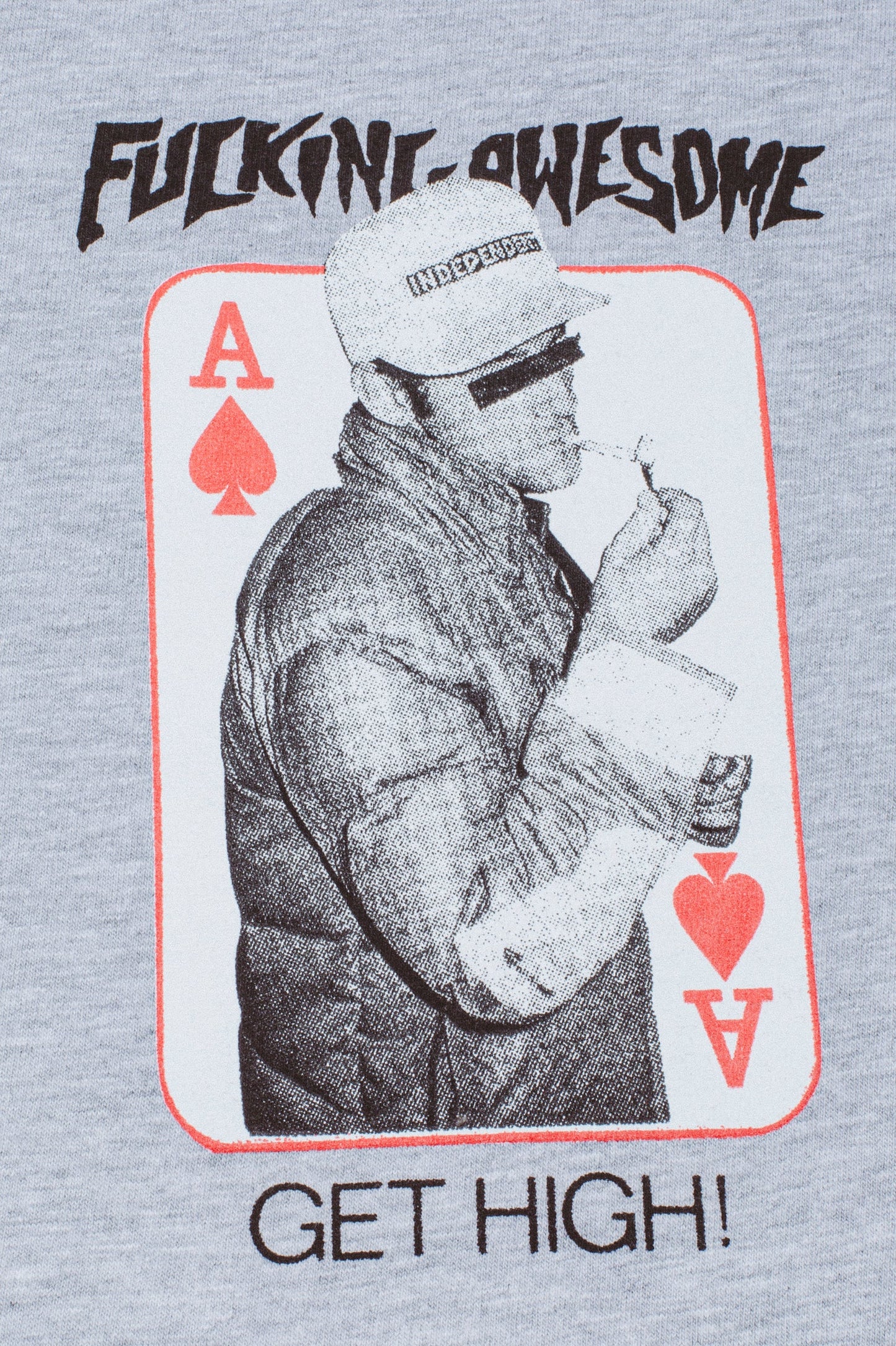 FA X Independent Get High Tee - Ash Heather
