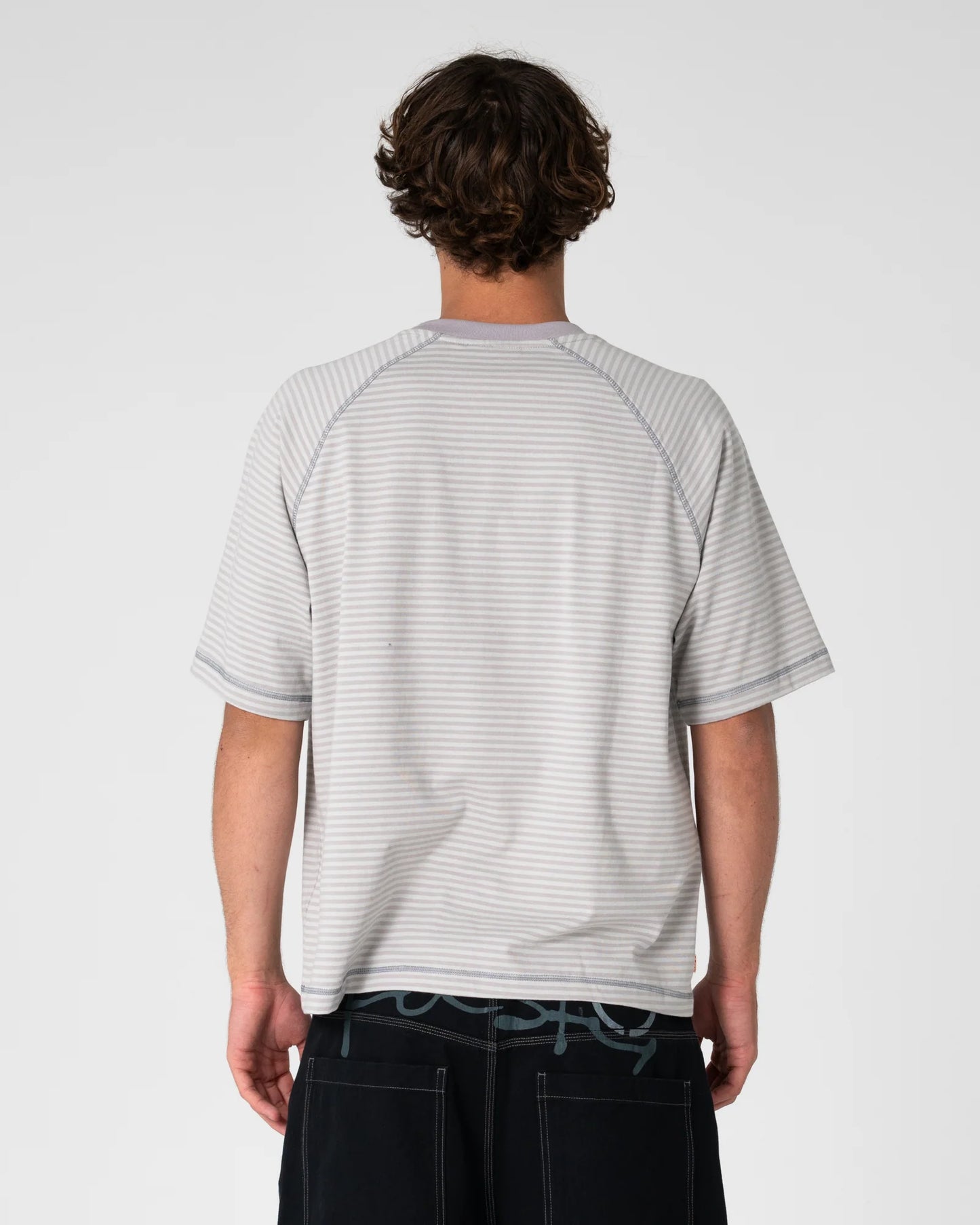 Riddle Me This Short Sleeve Tee - Stone Grey