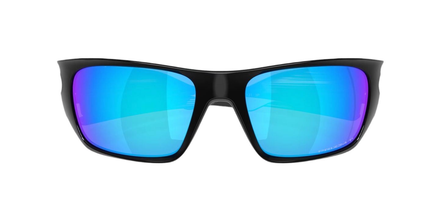 Masseter Polished Black Frame w/ Prizm Sapphire Polarized
