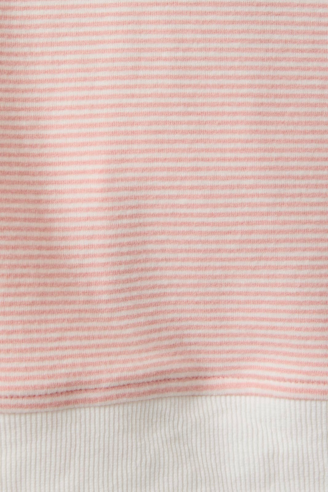 STRIPE SHORTS - Peach stripe