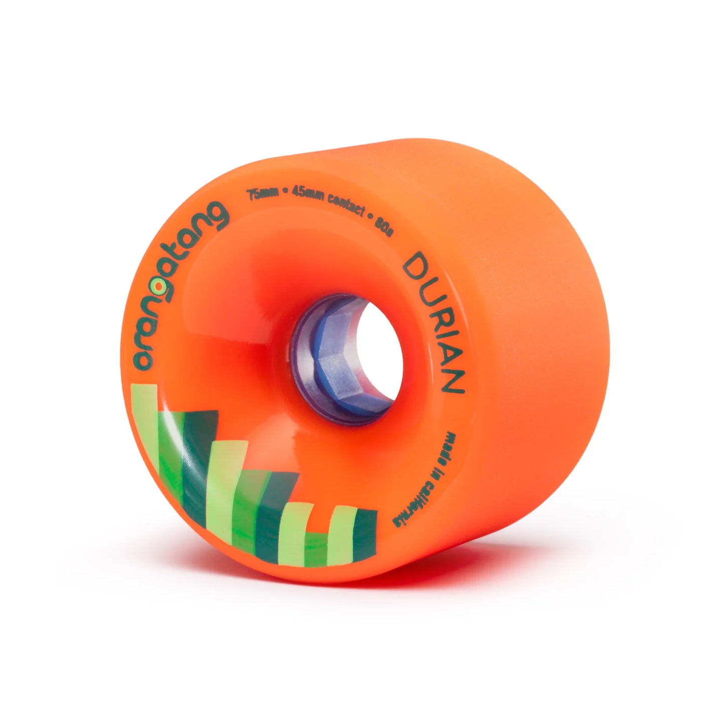 Orangatang 75mm 80a Durian Wheels - Orange