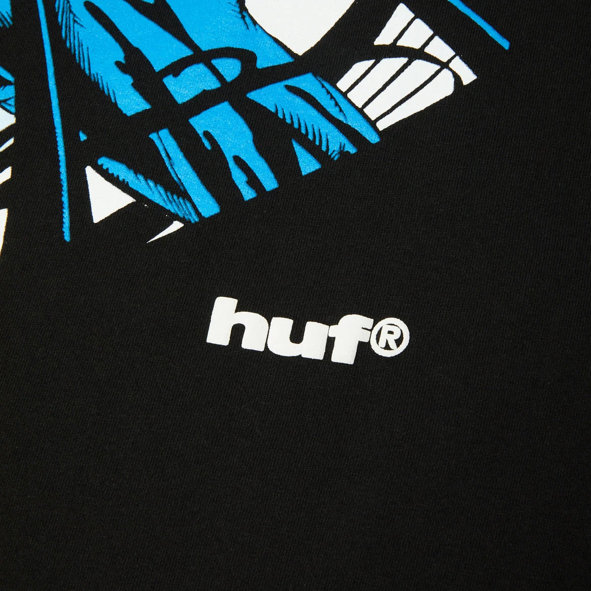 HUF x Spider-Man Entangled Washed Tee - Washed Black