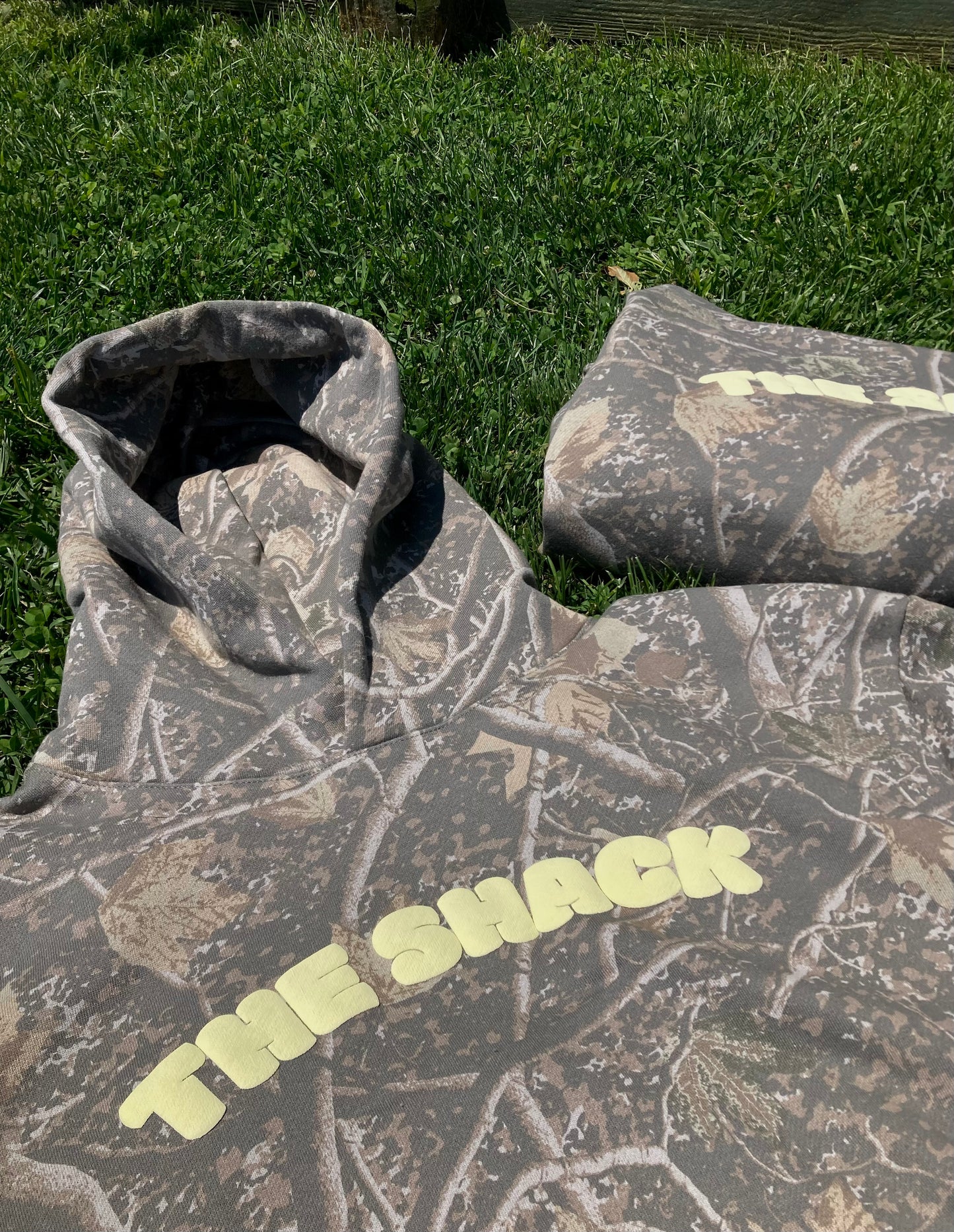 The Shack Heavyweight Puff Hoodie - Camo