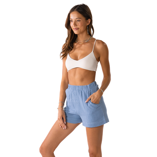 Denim Blue Sandy Shorts