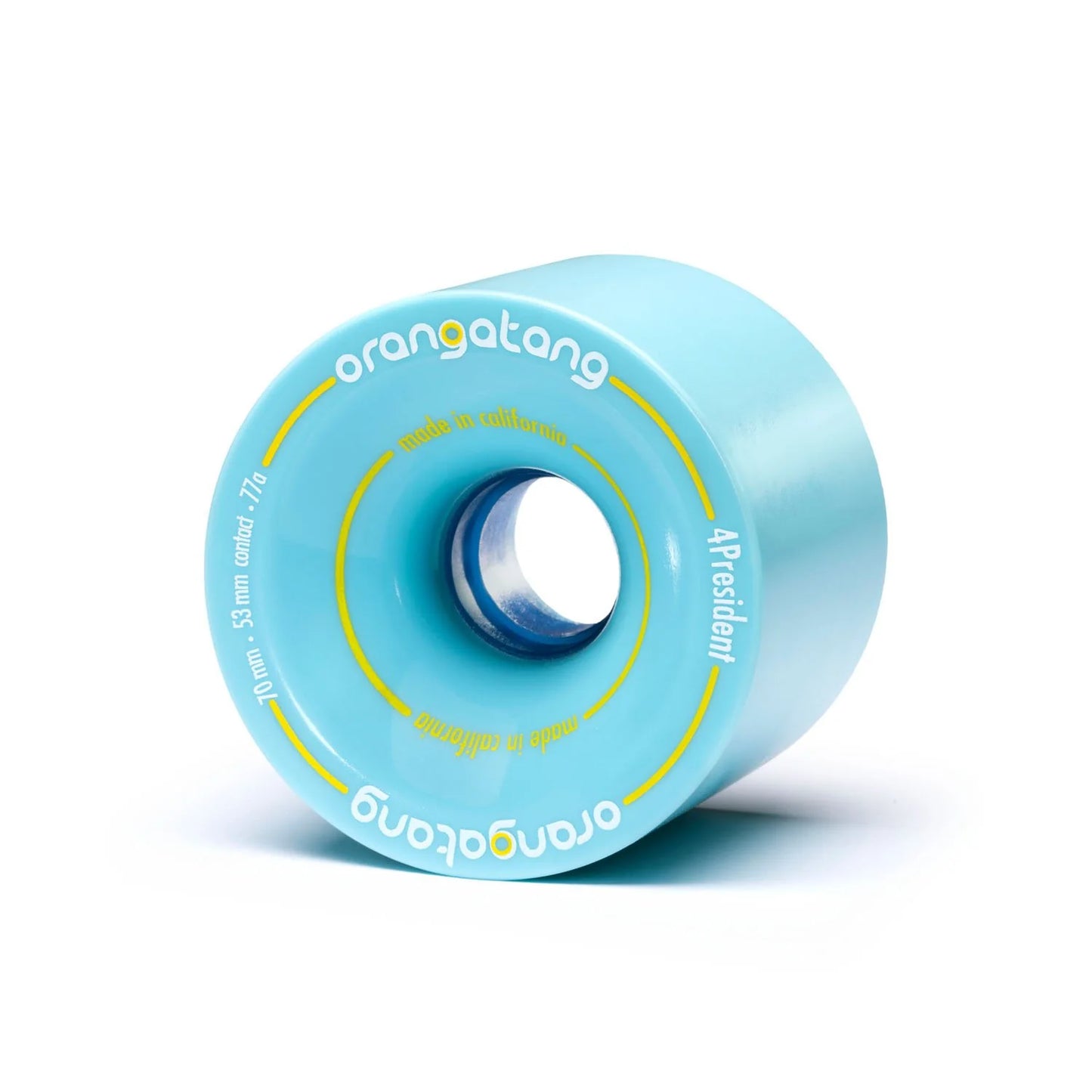 Orangatang 70mm 77a 4President Wheels - Blue