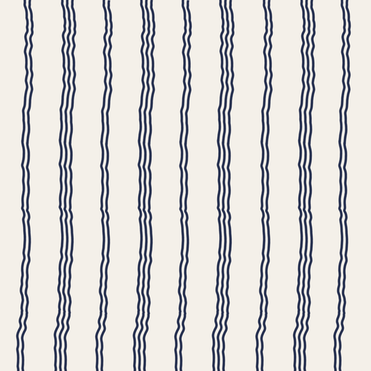 Sailor Stripe Cotton Wide Leg Pants