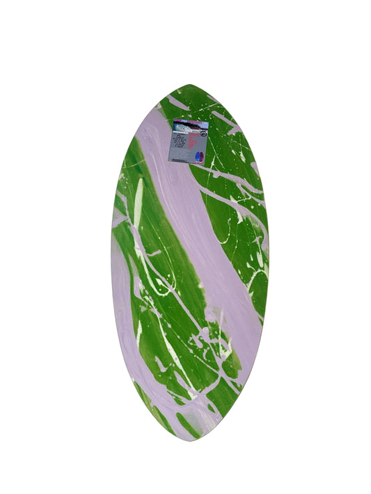 Exile Medium Large Hybrid Shape 3/4”-5/8” Double Carbon Fiber Epoxy Skimboard