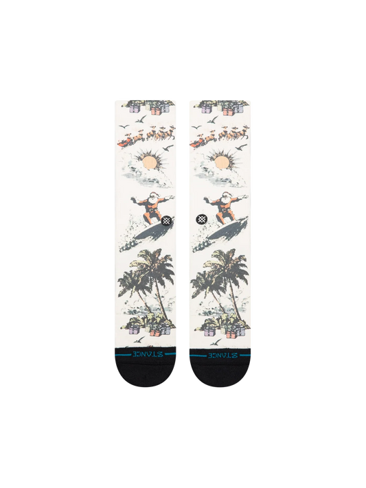 Stance San O Claus Crew - Cream