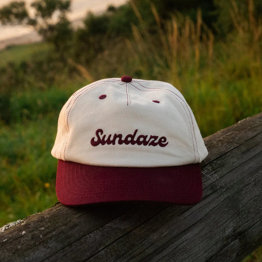 Sundaze 86’ Pacific Cotton Snapback Maroon