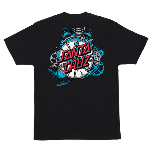 Santa Cruz Grabke Exploding Dot S/S Heavyweight Tee - Black
