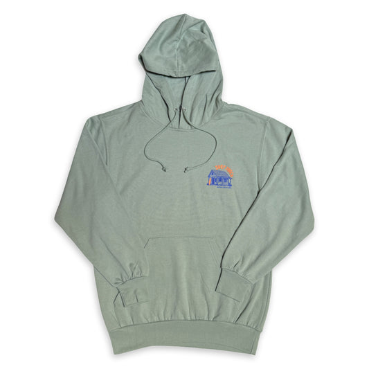 Surf Shack x Wave Creations Hoodie - Greenstone