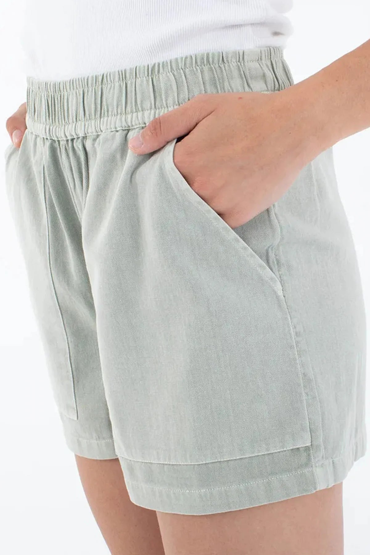 Hurley Women's Wavy Days Short - Aqua Grey