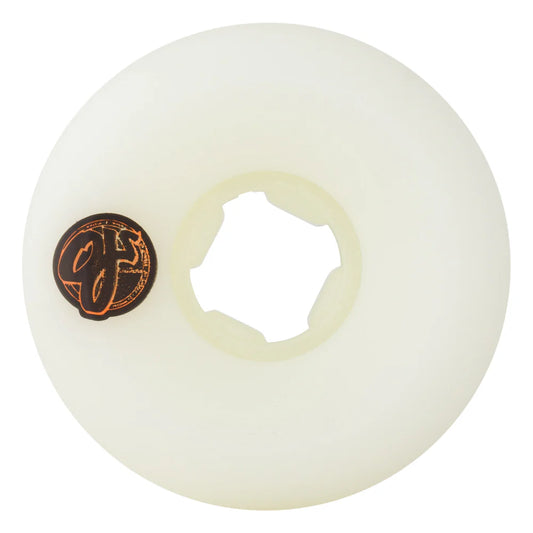 Oj Wheels 55mm Team Line Original White Black/Orange Hardline 99a