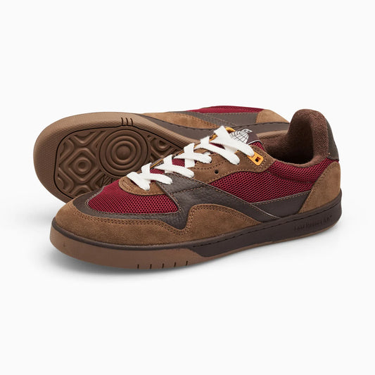 Last Resort CM002 Lo Suede/Leather/Mesh - Burgundy/Brown