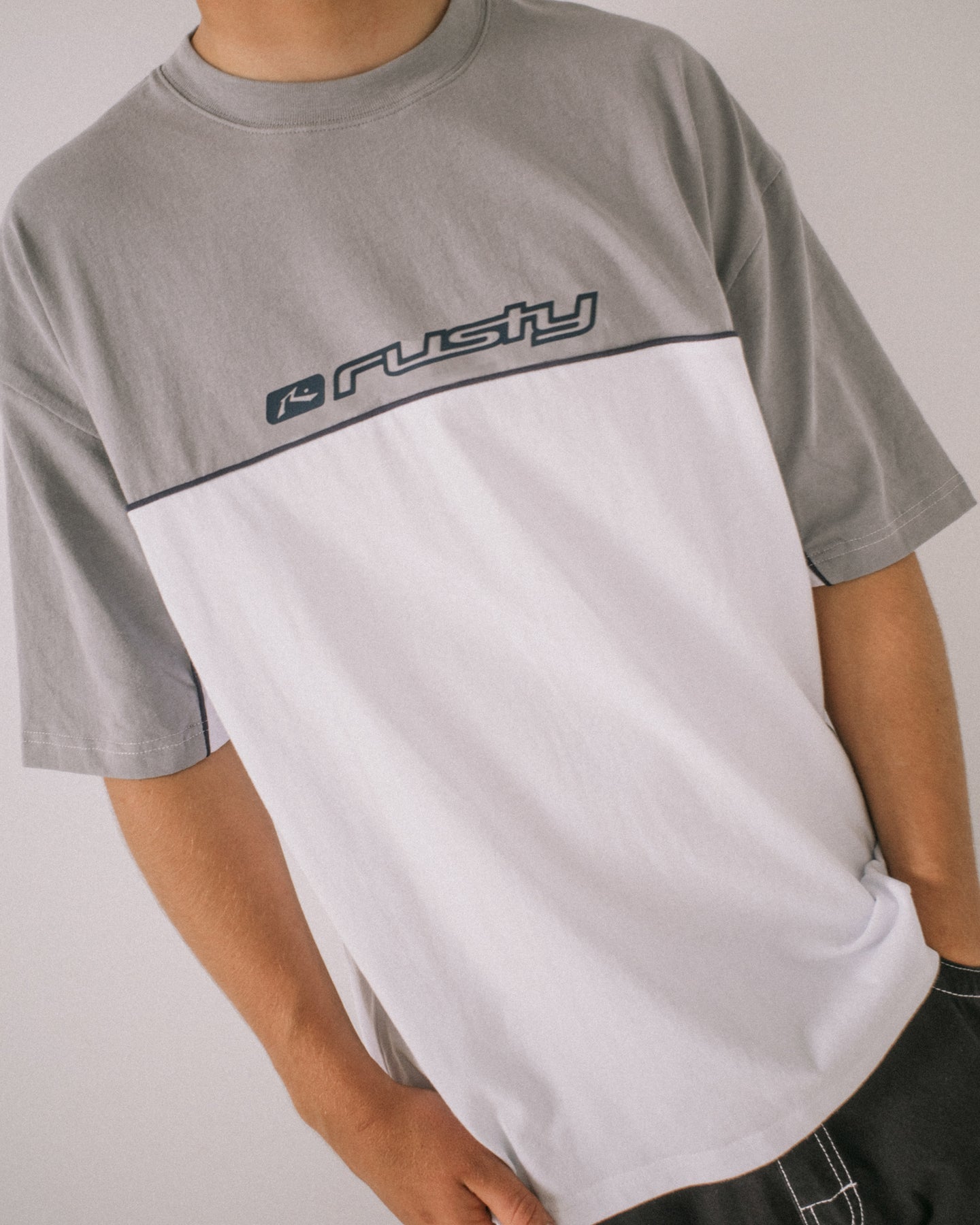Rusty Infinity Short Sleeve Tee - White