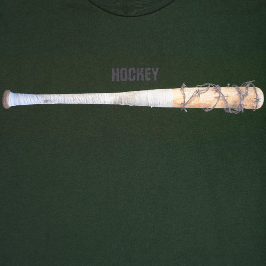 Hockey Steroids L/S Tee - Army Green