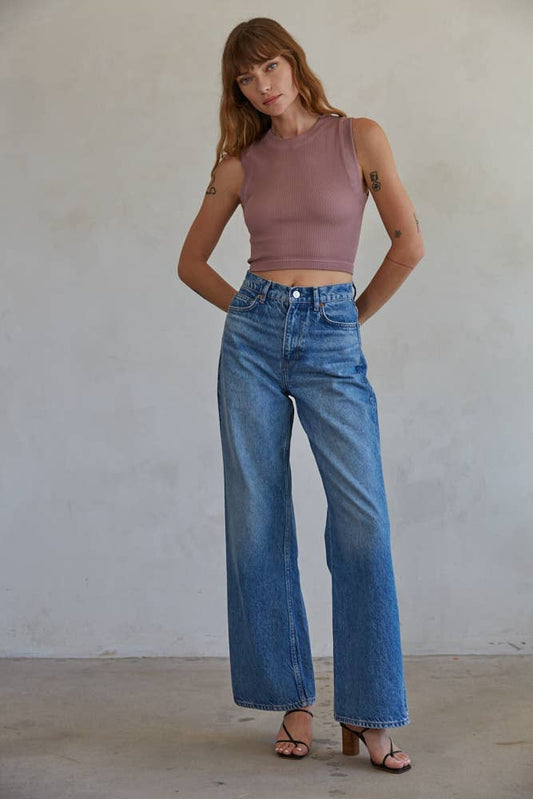 Ready to Move Top: Dusty Lilac