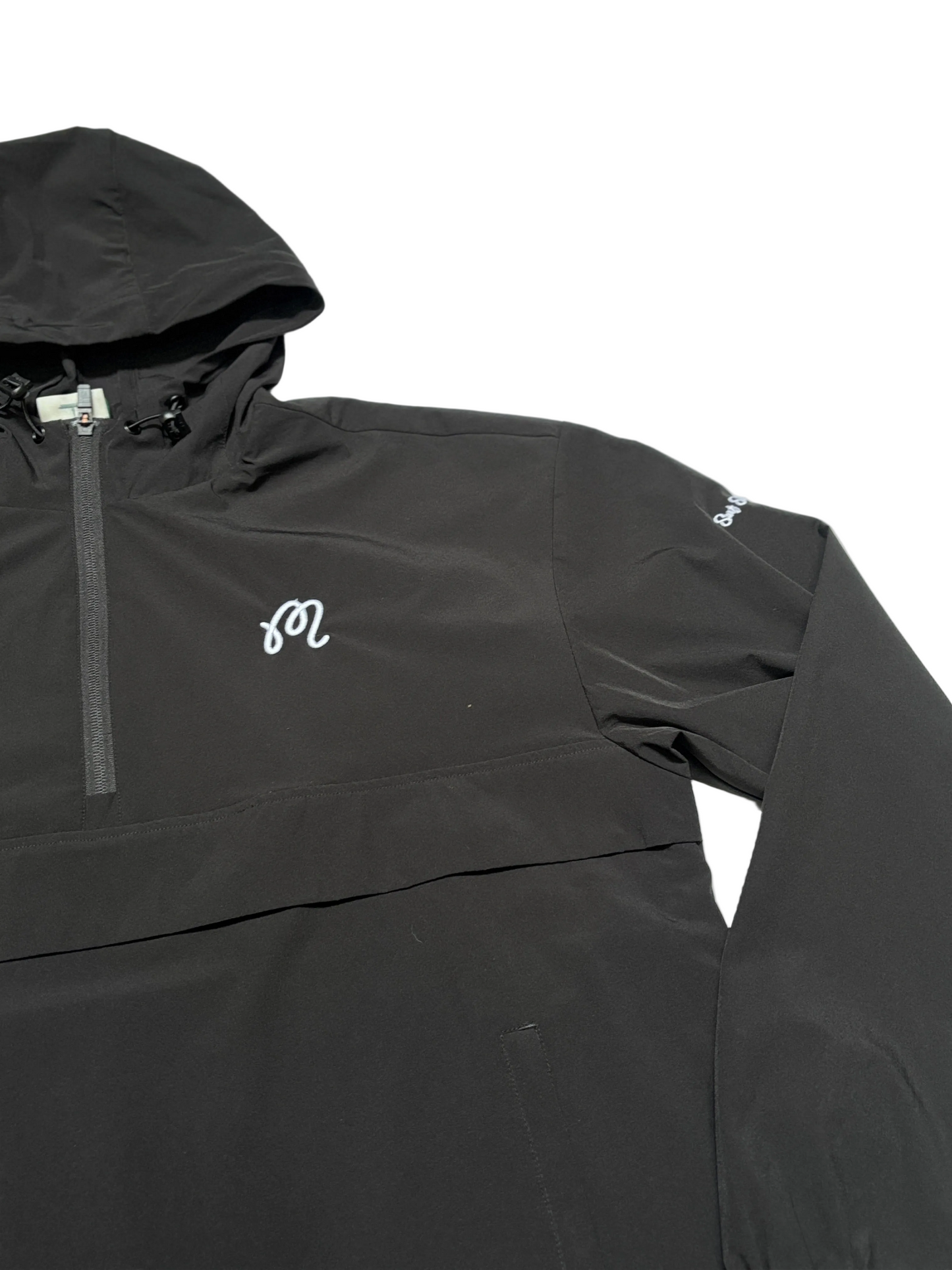 Surf Shack x Malbon Ridge Anorak Jacket - Black
