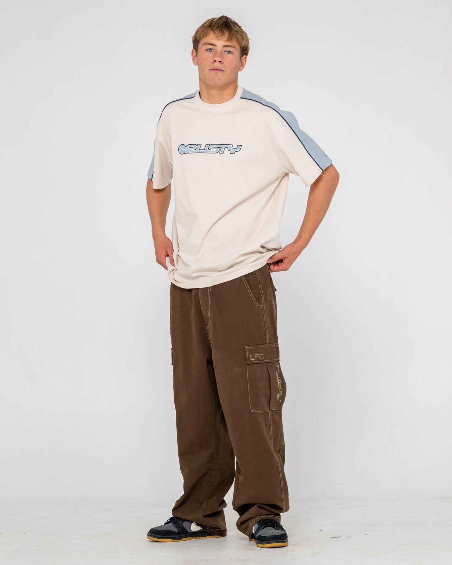 Rusty Alonso Short Sleeve Tee - Cream