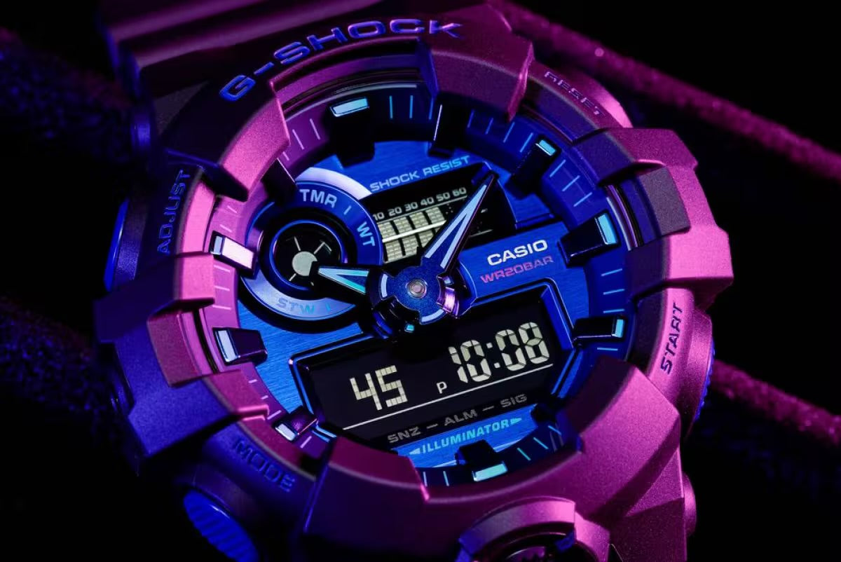 G-Shock GA700VB-1A Analog-Digital Watch