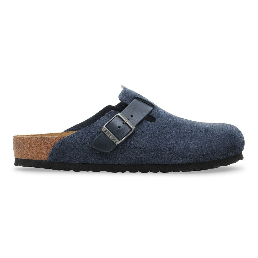 Boston Suede Leather - New Navy