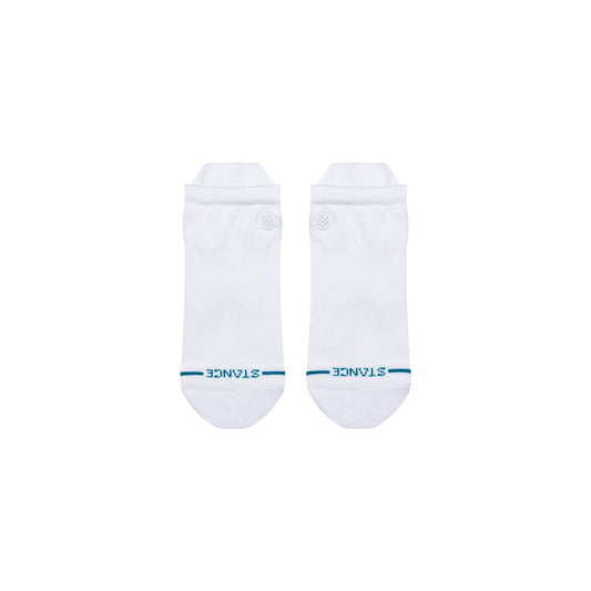 Icon Low Tab Socks - White