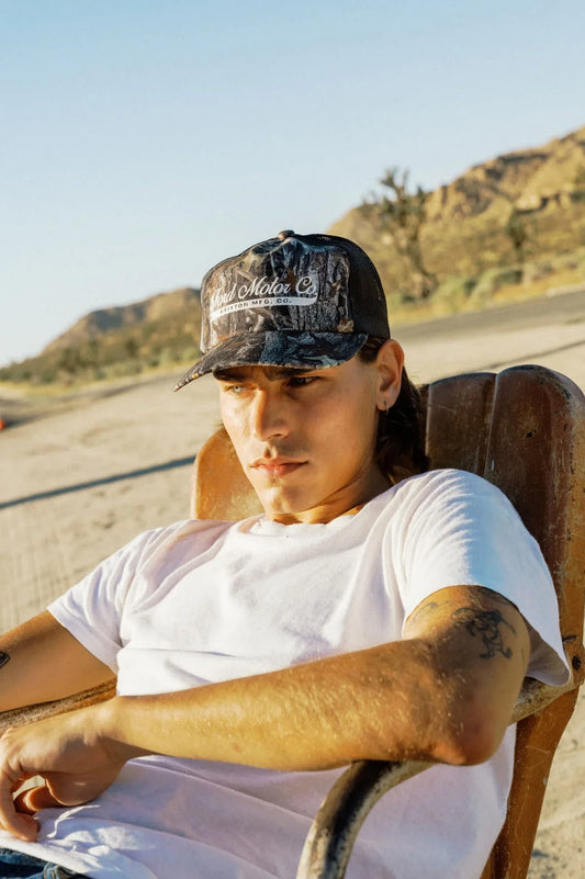 Brixton x Ford Trucker Hat - Boxwood Green