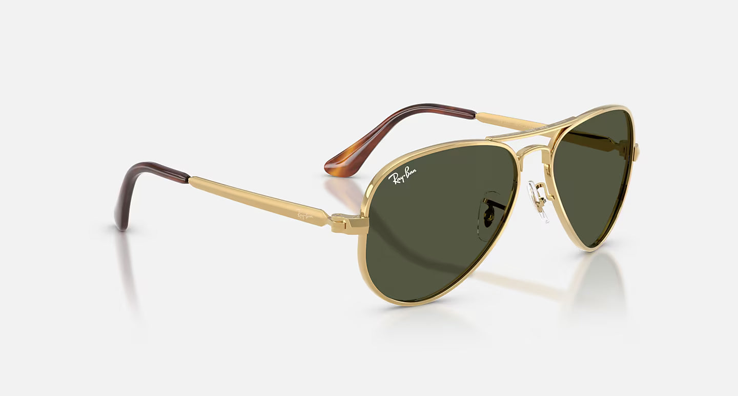 Aviator Max Arista Gold w/ Green Lens