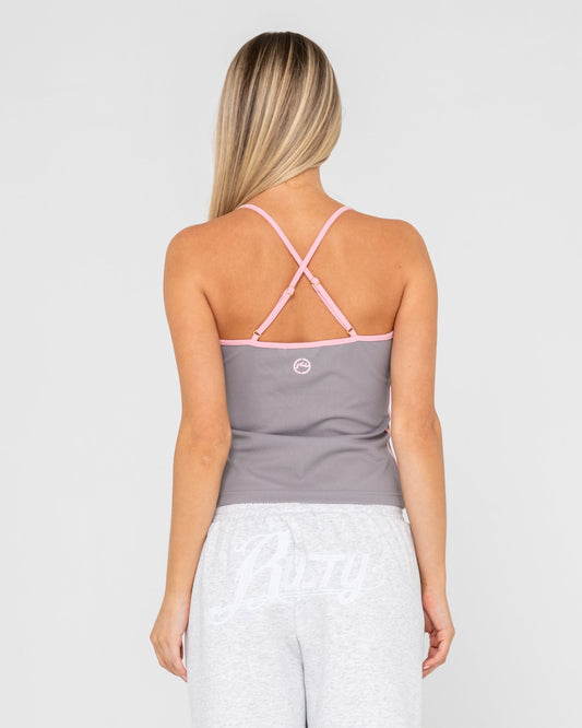 Rusty Freo King Fitted Top - Ultimate Grey
