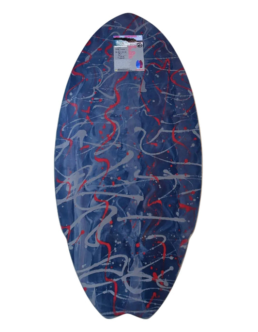 Exile G.O.A.T. Dude! Cruise Shape 3/4” Carbon Fiber Epoxy Skimboard - Large