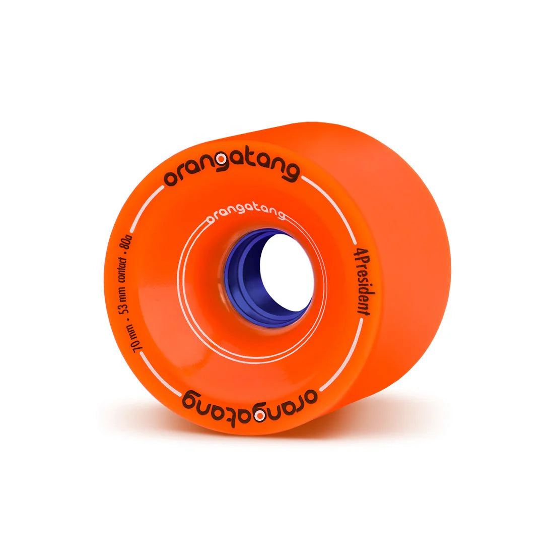 Orangatang 70mm 80a 4President Wheels - Orange