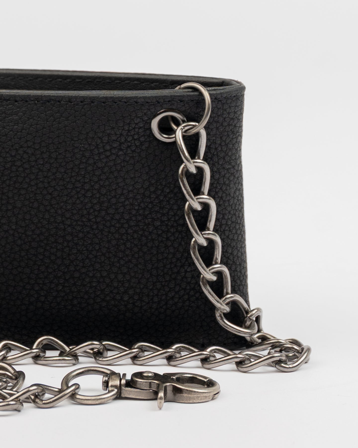 Rusty District Chain Wallet - Black