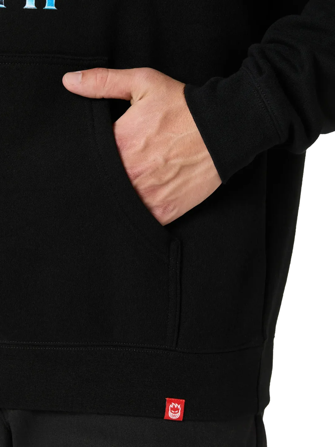 Spitfire x April Chrome Bighead Hoodie - Black