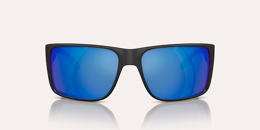 Badlands Matte Black w/ Blue Reflex