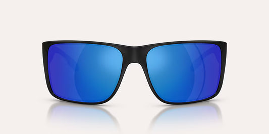Badlands XL Matte Black w/ Blue Reflex Polarized