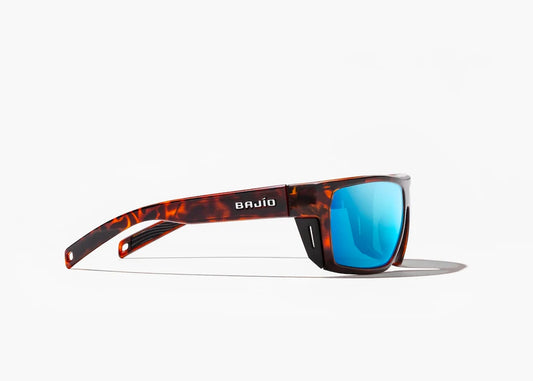 Palometa Brown Tort Matte / Blue Mirror Polycarbonate